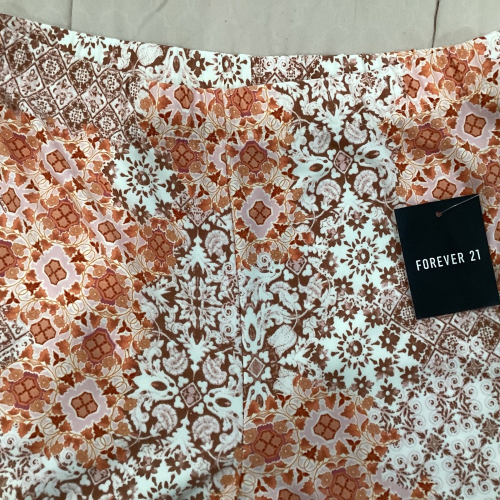 NWT forever 21 patter color pants - Picture 4 of 7